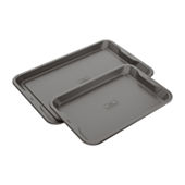 Rachael Ray 3-pc. Non-Stick Baking Sheet Set, Color: Gray - JCPenney