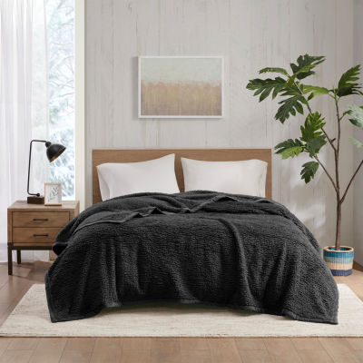 Woolrich Burlington Soild Berber Brushed Blanket