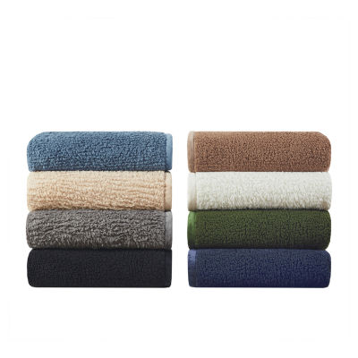 Woolrich Burlington Soild Berber Brushed Blanket