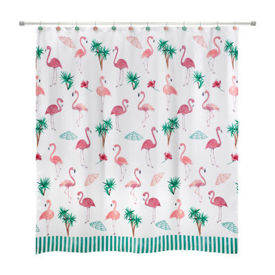 Avanti Flamingo Paradise Shower Curtain