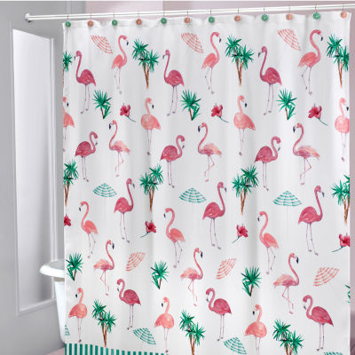 Avanti Flamingo Paradise Shower Curtain