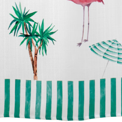 Avanti Flamingo Paradise Shower Curtain