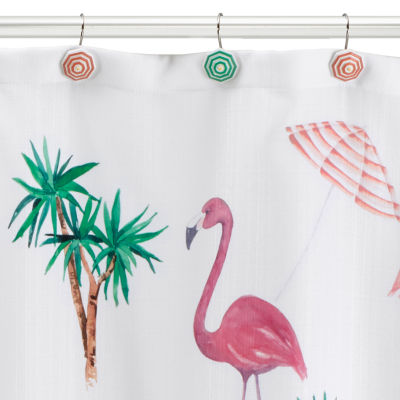 Avanti Flamingo Paradise Shower Curtain Hooks