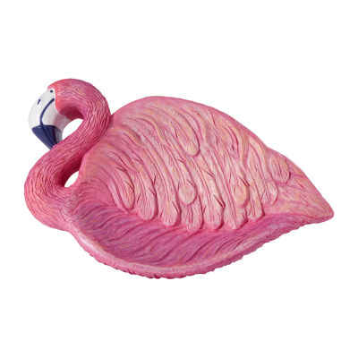 Pink Flamingo Ceramic Gold-tone Pump Dish Soap Dispenser and Kitchen S –  MyGift