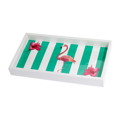 Avanti Flamingo Paradise Vanity Tray