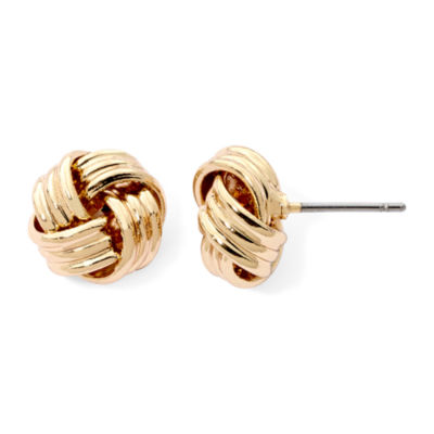 Monet Love Knot Earrings Color Yellow JCPenney