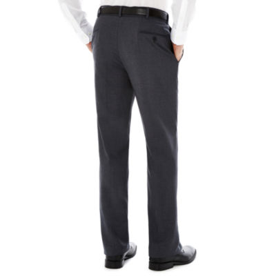 Sharkskin Flat Front Pant