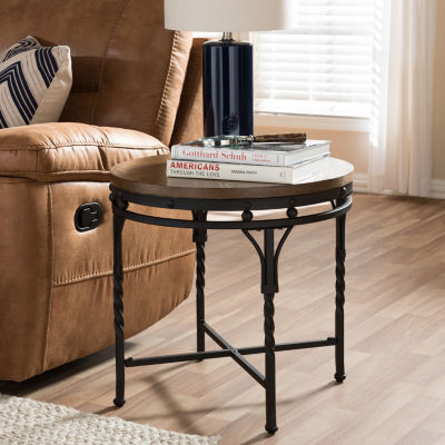 Austin Industrial End Table