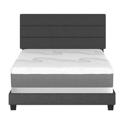 Raleigh Upholstered Wooden Platform Bed
