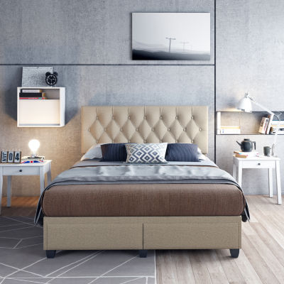 Boyd Sleep Shane Platform Bed Frame with Storage Drawers