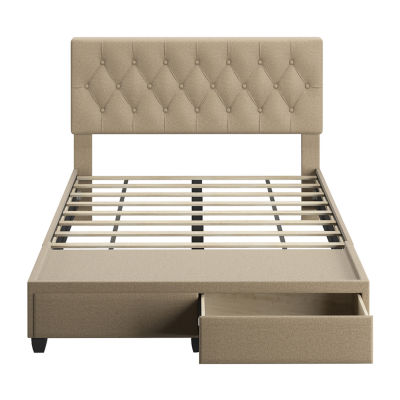 Boyd Sleep Shane Platform Bed Frame with Storage Drawers