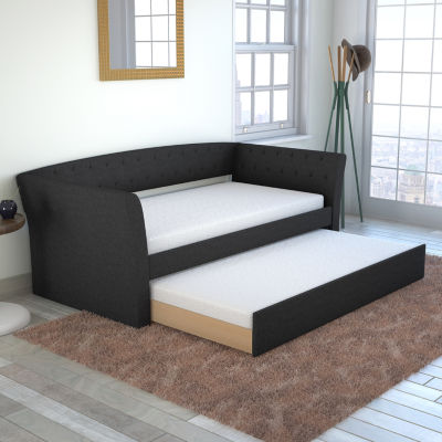 Nellie Upholstered Wooden Daybed
