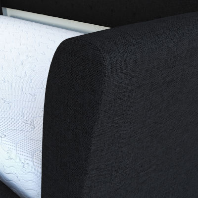 Nellie Upholstered Wooden Daybed