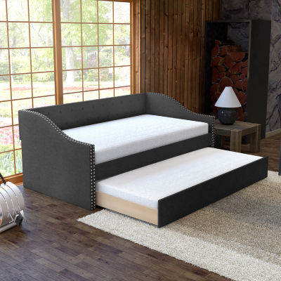 Mia Upholstered Wooden Daybed