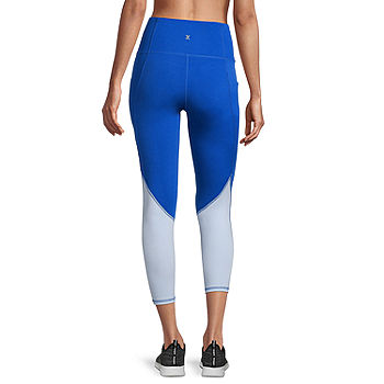Xersion Womens High Rise Quick Dry 7/8 Ankle Leggings Tall, Color: Racing  Blue - JCPenney