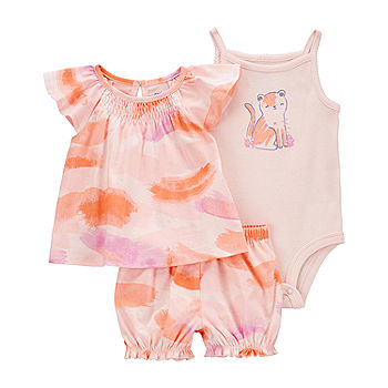  Carter's 3-Piece Set of Shorts (Unicorn/Heart) / Girl's  Underwear Pants, blue (light) : Clothing, Shoes & Jewelry