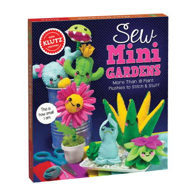 Klutz Sew Mini Gardens Sewing Kit