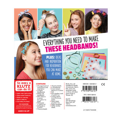 Klutz Make & Style Headbands Craft Kit