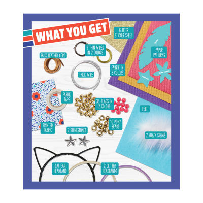 Klutz Make & Style Headbands Craft Kit