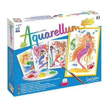 Aquarellum Junior Unicorns Watercolor Paint Set (7+)