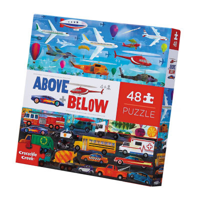 Crocodile Creek Above & Below - Things That Go Puzzle: 48 Pcs 48-pc. Puzzle