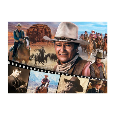 Masterpieces Puzzles John Wayne - Legend Of The Silver Screen Puzzle: 1000 Pcs 1000-pc. Puzzle