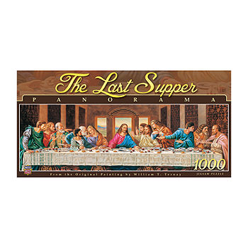 Masterpieces Puzzles The Last Supper Panorama Puzzle: 1000 Pcs Puzzle