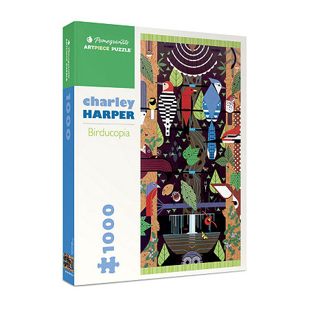 Pomegranate Communications, Inc. Charley Harper - Birducopia Puzzle: 1000 Pcs Puzzle, One Size, Multiple Colors