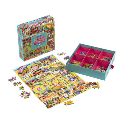 Professor Puzzle Food Trucks 500 Pcs 500-pc. Puzzle