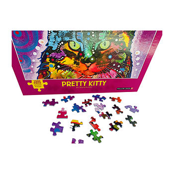 Jogos de puzzles brilhantemente coloridos Kitty para adultos e