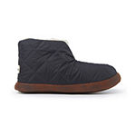 Dearfoams Mens Warm Up Bootie Slippers, Color: Black - JCPenney