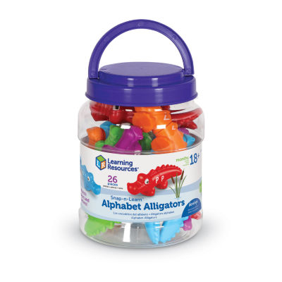 Learning Resources Snap-N-Learnãƒâ‚Ã‚Â™ Alphabet Alligators