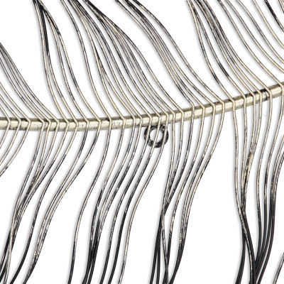 Peacock Feather Decor Animals Metal Wall Art