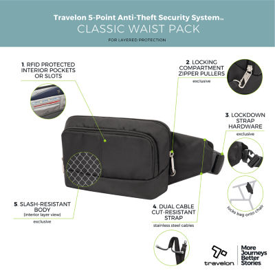 Travelon Anti-Theft Classic Fanny Pack