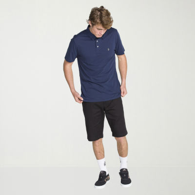 VOLCOM Mens Regular Fit Short Sleeve Polo Shirt