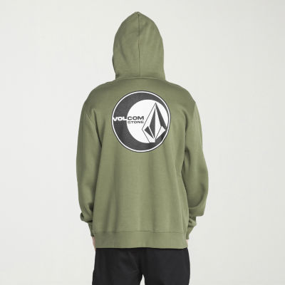 VOLCOM Mens Long Sleeve Fleece Hoodie