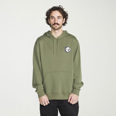 VOLCOM Mens Long Sleeve Fleece Hoodie