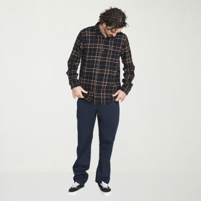 VOLCOM Mens Long Sleeve Regular Fit Flannel Shirt