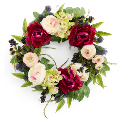 Linden Street Rose Garden Wreath