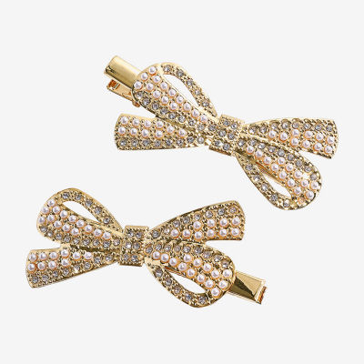 Bijoux Bar Bow 2-pc. Hair Clip