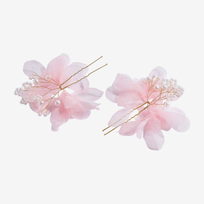 Bijoux Bar Flower 2-pc. Hair Pins