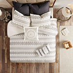 INK+IVY Rhea Cotton Jacquard Duvet Cover Mini Set
