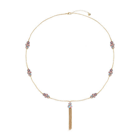 Monet Jewelry Womens Pink 32 Inch Strand Necklace In Multi