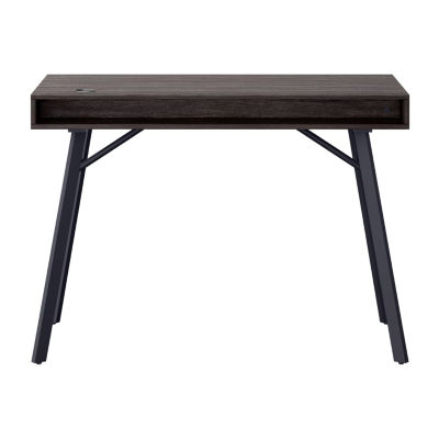 Auston Wood Top Single Drawer Desk