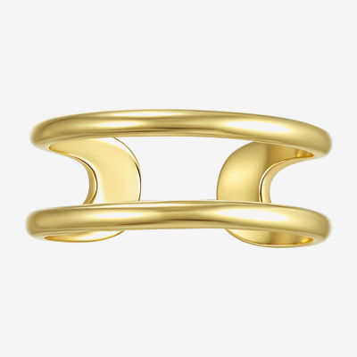 Gold Addiction Womens Cubic Zirconia 10K Gold 2 Pair Earring Set