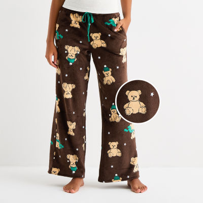 Arizona Body Womens Fleece Juniors Pajama Pants