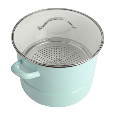 Martha Stewart Steel 16-qt. Steamer Pot with Insert