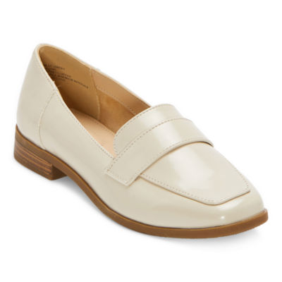 Liz Claiborne Womens Jansey Square Toe Loafers