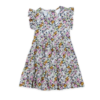 Okie Dokie Toddler Girls Adaptive Sleeveless A-Line Dress