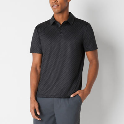 Stylus Mens Regular Fit Short Sleeve Printed Polo Shirt